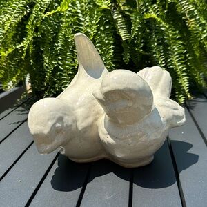 Ceramic Bird Statue